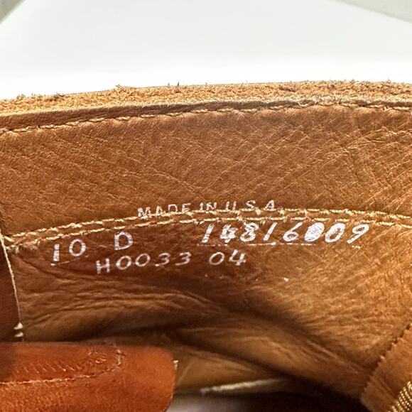 VGUC Rancourt & Co. x Helm x Huckberry Hunter Teak Cap Toe Boot Maine USA 10 D main image 8